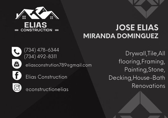 Elías Construction Logo