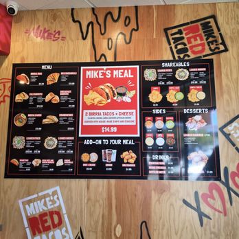 Mike's Red Tacos - Clairemont Mesa - Menu - Tacos Near Me - San Diego, California Mike's Red Tacos - Clairemont Mesa - Menu - Tacos Near Me - San Diego, California