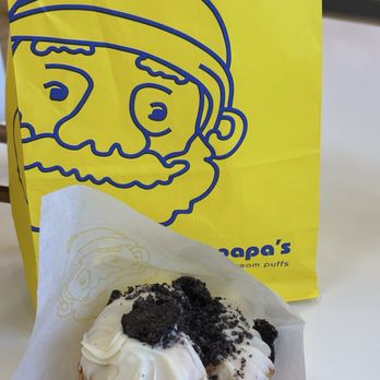 Beard Papa's - Oreo Shell Cream Puff - Desserts Near Me - Tracy, California