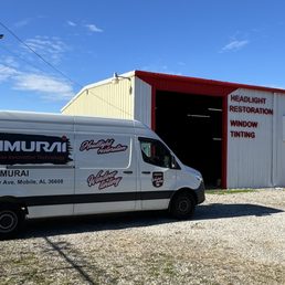 Exterior outside entrance of Samurai headlight restoration and Window Tinting - Mobile, Alabama Exterior outside entrance of Samurai headlight restoration and Window Tinting - Mobile, Alabama