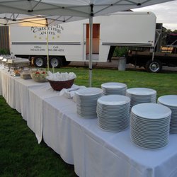 McKillip's Catering - Outdoor wedding buffet