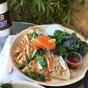 The Wild Chive - Sunday brunch special: Wild Buffalo Chix Quesadilla (my personal favorite) - Vegan Near Me - Long Beach, California