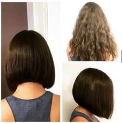 Lace & Leather Salon + Barbering - Precision cuts  from long to blunt