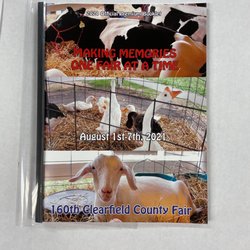 Clearfield County Fair & Park Board - Fair book cover!