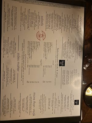 Menu photo 7 Steak 48 Charlotte, NC