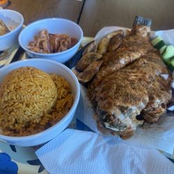 Suya Spot - Suya FISH SUYA (GRILLED) JOLLOF RICE SHRIMP (5 JUMBO)