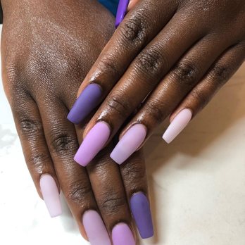 After Hour Nails and Spa - Ombré dipping manicure by Susan - Nail Salons Near Me - Baltimore, Maryland