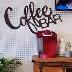 Grant's Garage Auto Repair - Coffee bar at the garage!