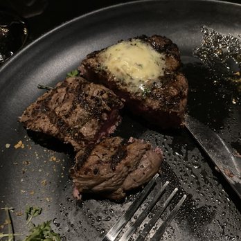 The Liam's Steakhouse - Supposed to be a filet.... - Salad Near Me - Dallas, Texas