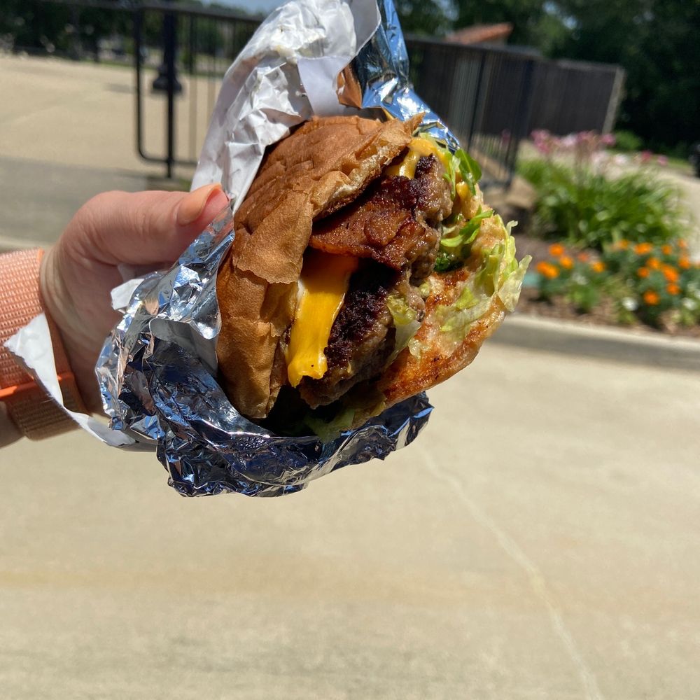 Bacon cheeseburger!