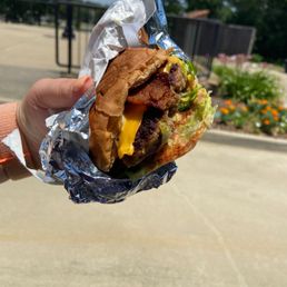 Bacon cheeseburger!