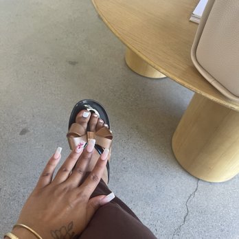 D"Nails Spa - Arin's work on the gel pedi - Nail Salons Near Me - Torrance, California