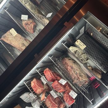 Ossobuco Miami- Steak house - Meat refrigerator - Steakhouses Near Me - Miami, Florida