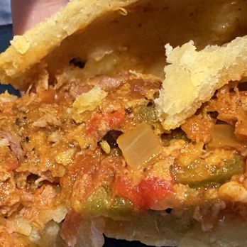 Legacy Pie -Wash Park - Inside the Pork Green Chile Hand Pie - Bakeries Near Me - Denver, Colorado Legacy Pie -Wash Park - Inside the Pork Green Chile Hand Pie - Bakeries Near Me - Denver, Colorado