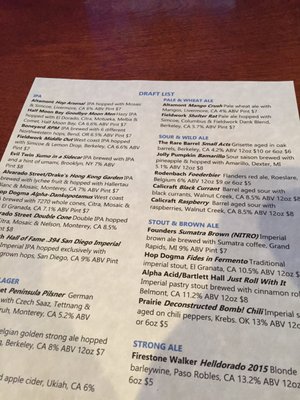 Menu photo 7 Ale Arsenal San Carlos, CA Menu photo 7 Ale Arsenal San Carlos, CA