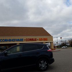 Corningware, Corelle & More - 1 of Many outlet stores here. Its worth the drive