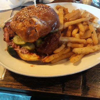 Old Irving Brewing - Baby backribs burger - Breweries Near Me - Chicago, Illinois Old Irving Brewing - Baby backribs burger - Breweries Near Me - Chicago, Illinois