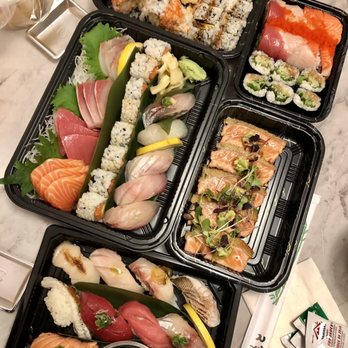 Ki Sushi - Sushi & Sashimi combination ($35), Yuzu Ora King Salmon appetizer ($17), Omakase sushi ($45), and other rolls - Japanese Near Me - Brooklyn, New York