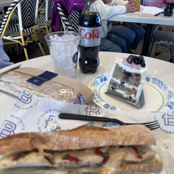 Paris Baguette - Blueberry Chiffon Cake, Ham & Cheese Baguette, chicken pesto baguette. - Bakeries Near Me - Overland Park, Kansas Paris Baguette - Blueberry Chiffon Cake, Ham & Cheese Baguette, chicken pesto baguette. - Bakeries Near Me - Overland Park, Kansas