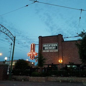 Bricktown Brewery - Bricktown at night - American Near Me - Fort Smith, Arkansas Bricktown Brewery - Bricktown at night - American Near Me - Fort Smith, Arkansas