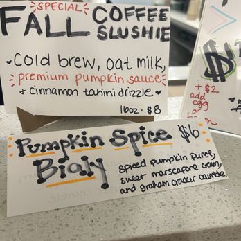 Tali's Bagels and Schmear - Fall Specials 2025 - Bagels Near Me - Kailua, Hawaii
