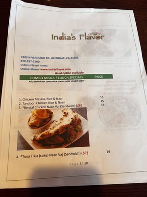 Menu photo 5 India's Flavor Glendale, CA Menu photo 5 India's Flavor Glendale, CA