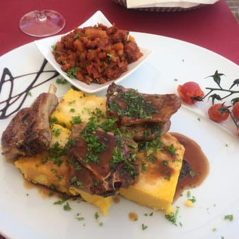 Restaurant Bauschänzli - Lamb chops (full size plate) - Beer Garden Near Me - Zürich, ZH