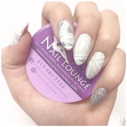 Mingle Nail Lounge - Geometric design by Madison.