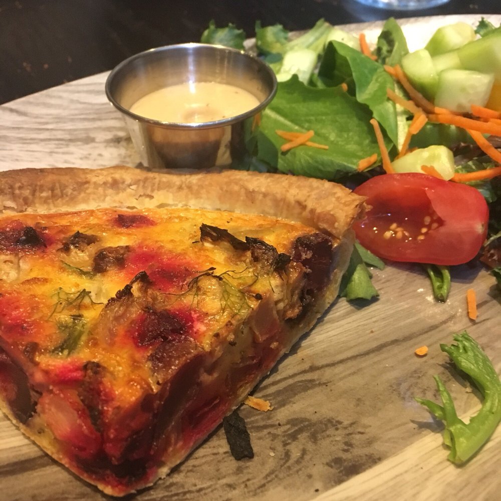 The Commoner - Root vegetable quiche! - New American Near Me - Pittsburgh, Pennsylvania