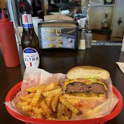 8 Ball Lounge - "Best burger in town" and. Cold ass beer!!