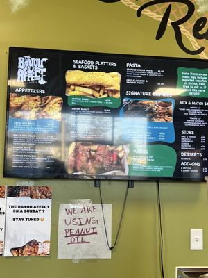 Menu photo 2 The Bayou Affect Baton Rouge, LA Menu photo 2 The Bayou Affect Baton Rouge, LA