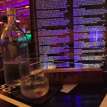 The Chemist - The drink menu with beakers of "the universal solvent" water - Breakfast & Brunch Near Me - Myrtle Beach, South Carolina The Chemist - The drink menu with beakers of "the universal solvent" water - Breakfast & Brunch Near Me - Myrtle Beach, South Carolina