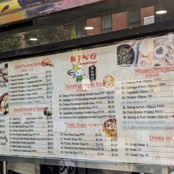 King Dumplings - Menu - Chinese Near Me - New York, New York King Dumplings - Menu - Chinese Near Me - New York, New York