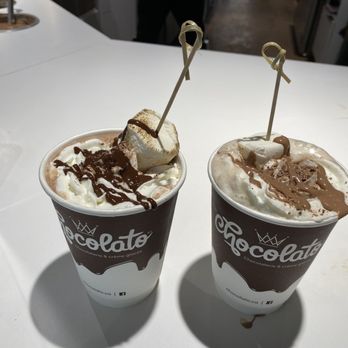 Chocolato Tommy Cafe - Royal hot chocolates (plant milk base as requested) - Cafes Near Me - Oakville, Ontario