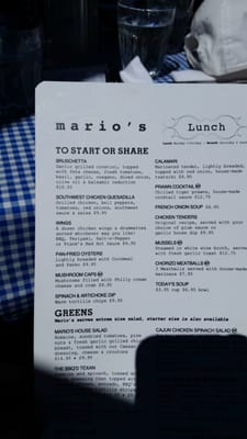 Menu photo 8 Mario's Kitchen Delta, BC