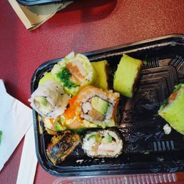 Florida roll, brother roll, spring roll, alaskan roll