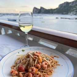 Il Cantuccio di Fontana Giorgio - Delicious shrimp pasta