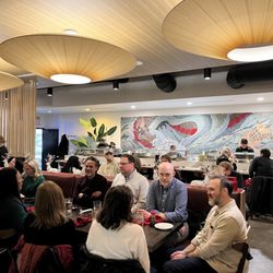 Saji-Ya - Main Dining area and Sushi Bar