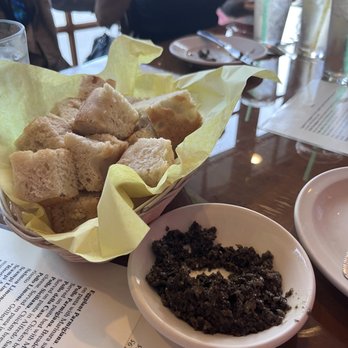 Spumoni Restaurant - Focaccia Bread with Olive tapenade - Italian Near Me - Sherman Oaks, California Spumoni Restaurant - Focaccia Bread with Olive tapenade - Italian Near Me - Sherman Oaks, California