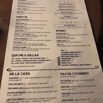 Saint Anejo - Menu - Cocktail Bars Near Me - Nashville, Tennessee