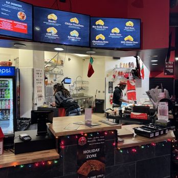 DP Dough - the counter of a fast food restaurant - Pizza Near Me - Cleveland, Ohio