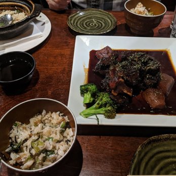 Gochi - Mountain View - Salted cod clay pot rice and braised oxtail and daikon - Japanese Near Me - Mountain View, California