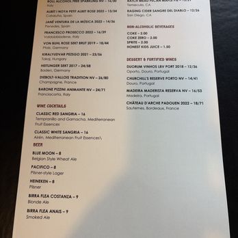 Humble Somm - Updated menu January 2026 - Wine Bars Near Me - Temecula, California
