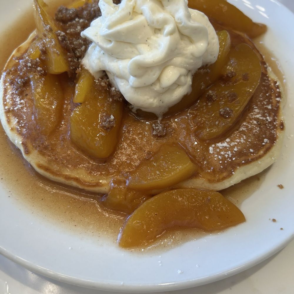 Brunch & Sip - Peach cobbler pancake - Coffee & Tea Near Me - Phoenix, Arizona