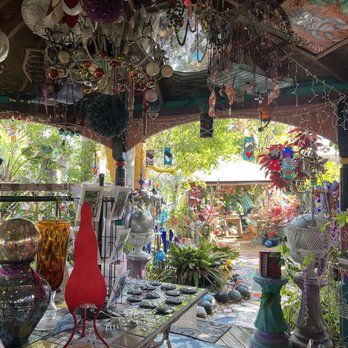 Whimzeyland - Quaint covered sitting area. So inviting! - Art Tours Near Me - Safety Harbor, Florida Whimzeyland - Quaint covered sitting area. So inviting! - Art Tours Near Me - Safety Harbor, Florida