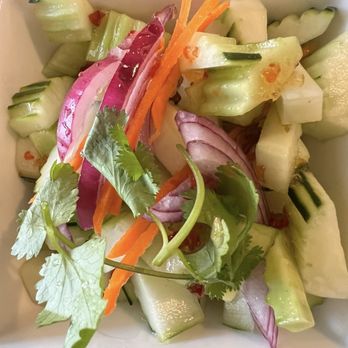 Calistoga Thai Kitchen - Cucumber salad - Thai Near Me - Calistoga, California Calistoga Thai Kitchen - Cucumber salad - Thai Near Me - Calistoga, California