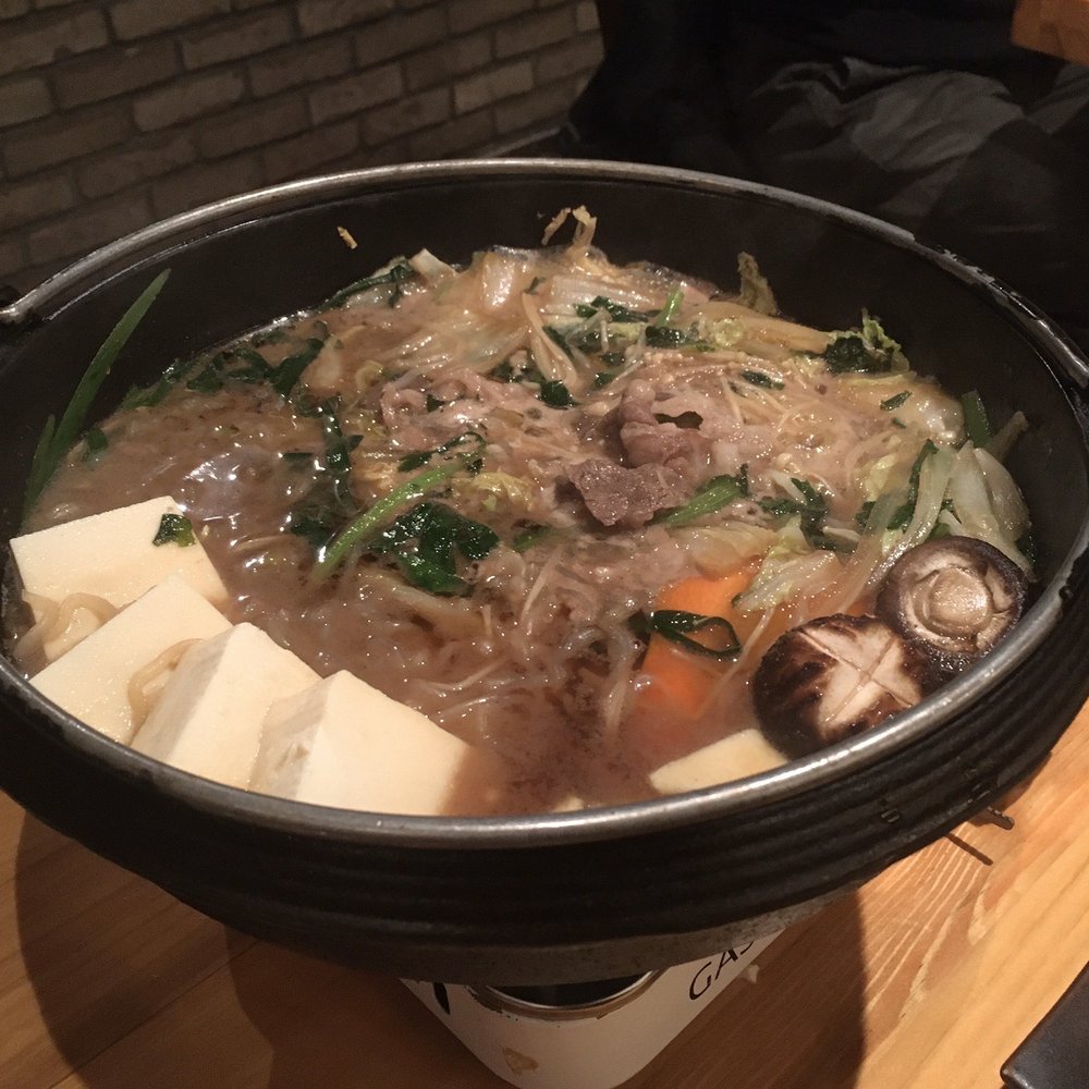 Kimura - Sukiyaki hot pot for two with U.S. wagyu beef. - Japanese Near Me - New York, New York Kimura - Sukiyaki hot pot for two with U.S. wagyu beef. - Japanese Near Me - New York, New York