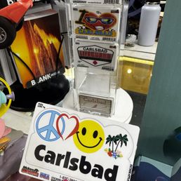 stickers (sold at the register)
