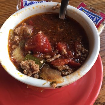 Andrews On the Corner - Hardly spiced and not too salty (I don't mind adding. I love salt). Looks homemade to me. - New American Near Me - Detroit, Michigan