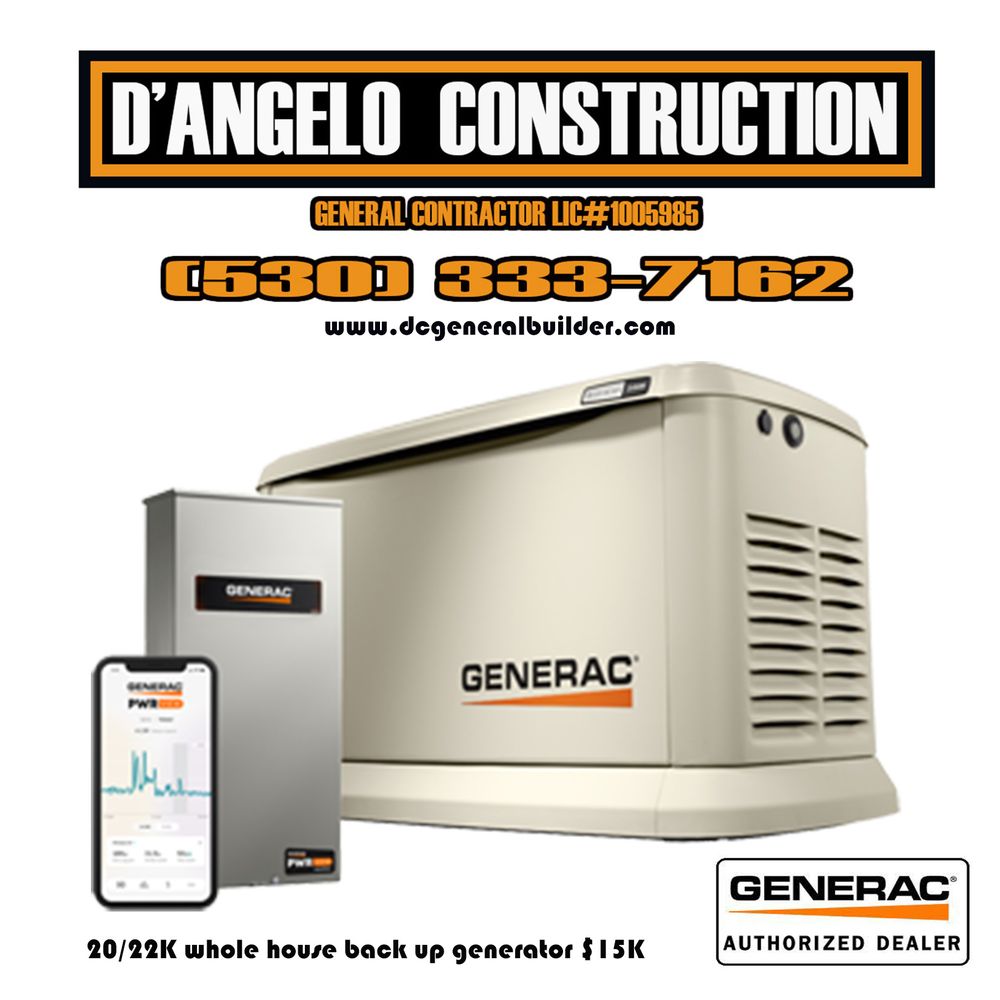 Slide of D'Angelo Construction